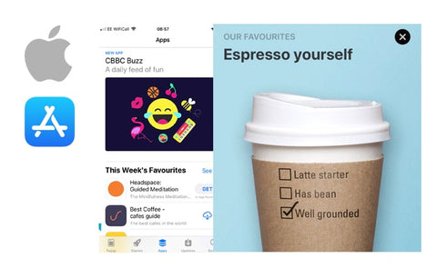 Best Coffee featured on App Store