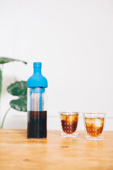 Hario Cold Brew Coffee Filter in Bottle (Blue)